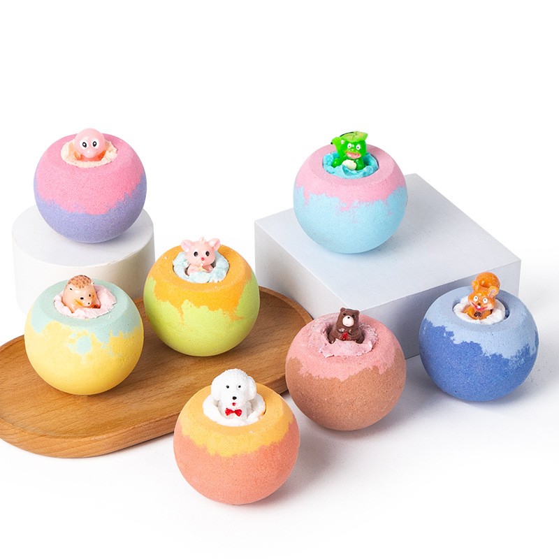 Bath Bombs Set Supplier - Natural Safe Kids Animals Toys