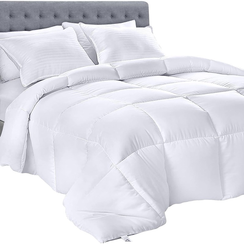 Duvet Quilt Supplier - Edredones Luxury White Cotton