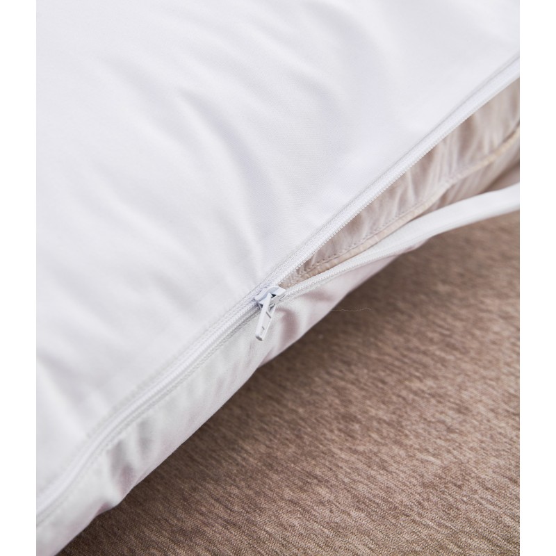 Washable Pillow Case Factory - Washable White Zipper Style