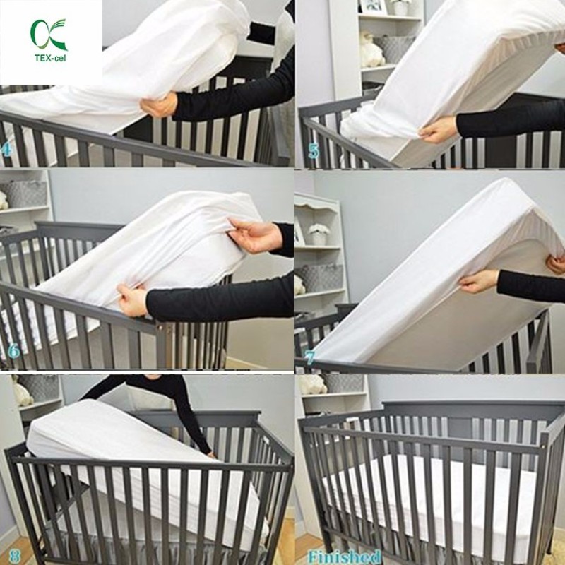 Mattress Protector Manufacturer - Newborn Cot Fitted Waterproof