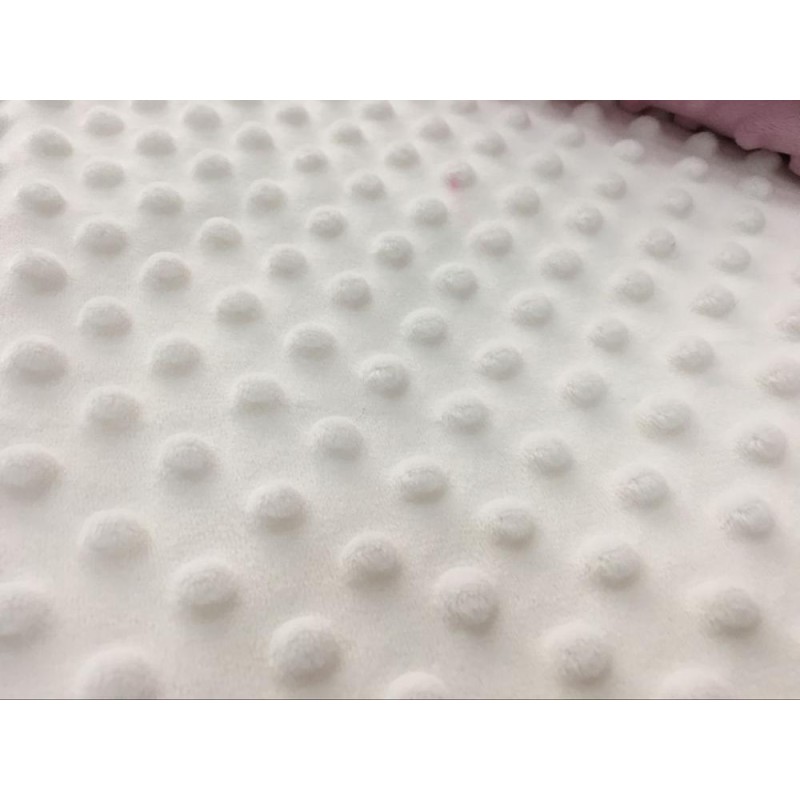Plush Fabric Supplier - 100% Polyester Soft Minky Dot