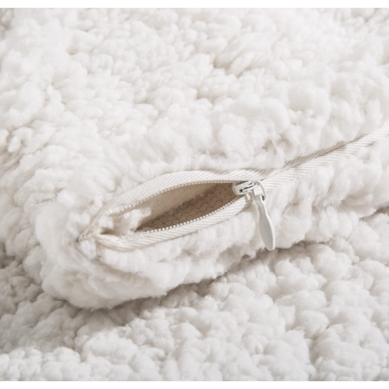 Body Pillow Cover Manufacturer - Soft Sherpa Zipper Cover