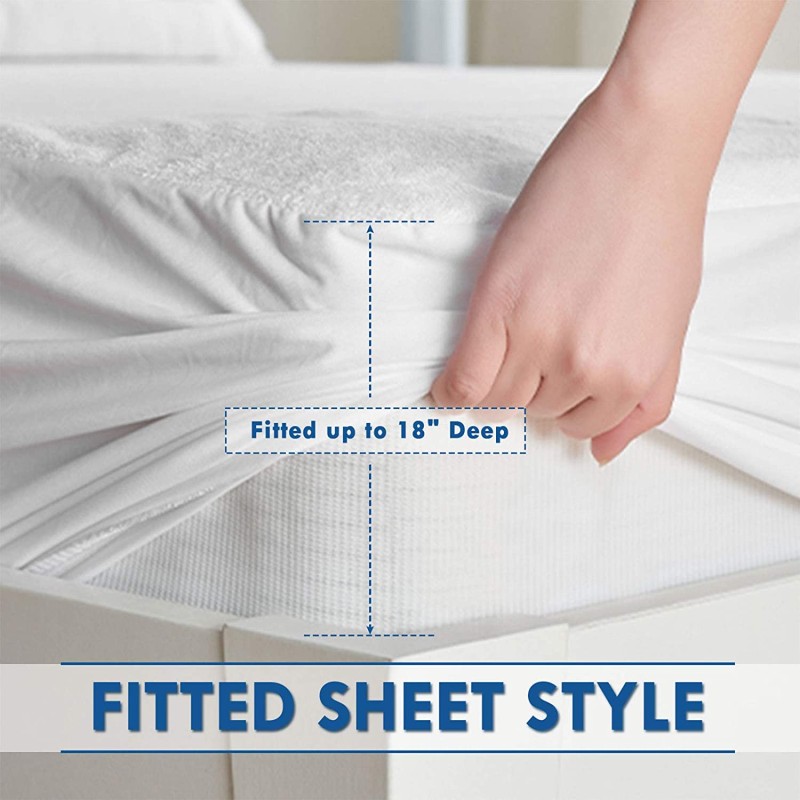 Quilted Protector Supplier - Microfiber Pongee Washable Waterproof