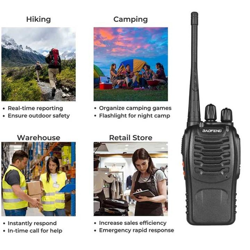 Walkie Talkie Factory - Baofeng BF-888S OEM Supplier with Earphone