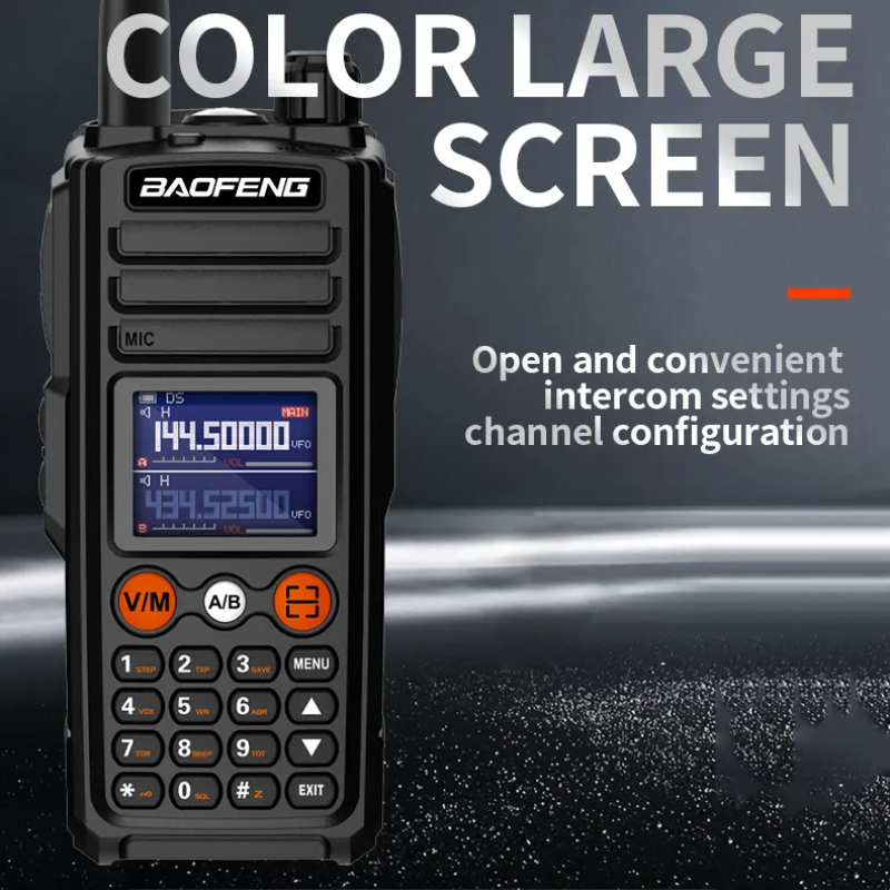 Walkie Talkie Manufacturer - 10W Tri-Band OEM Custom Radio