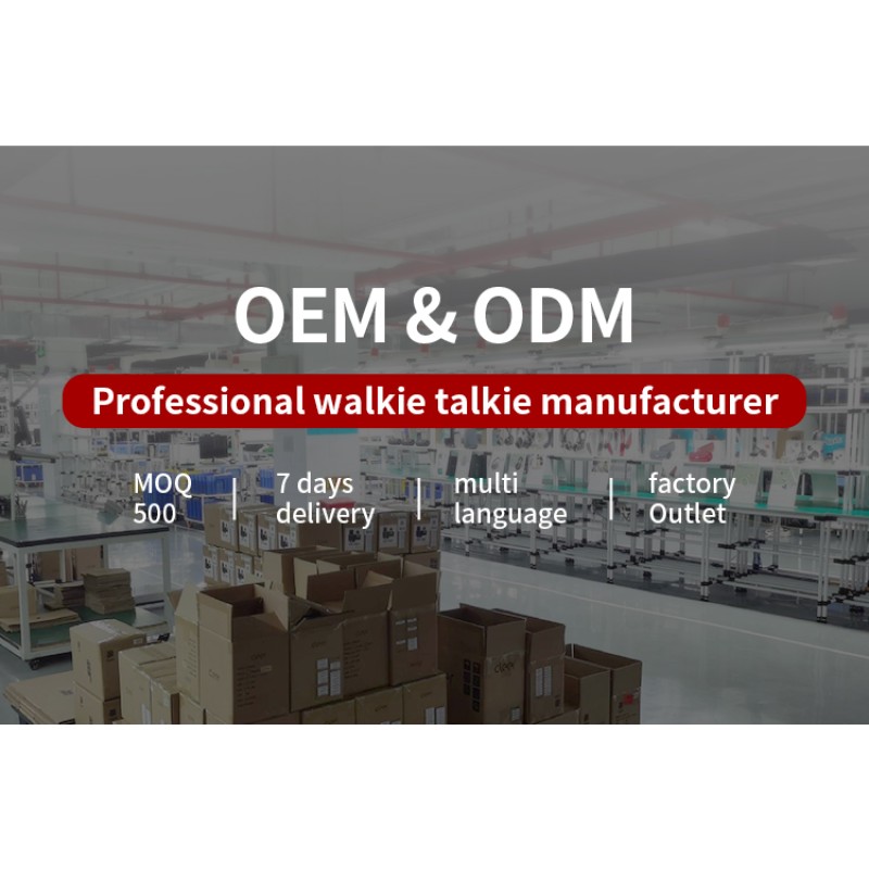 High-power Radio Manufacturer - OEM Unlimited Range Handheld