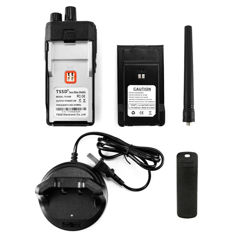 UHF Walkie Talkie Supplier - Custom 5W Portable with Flashlight