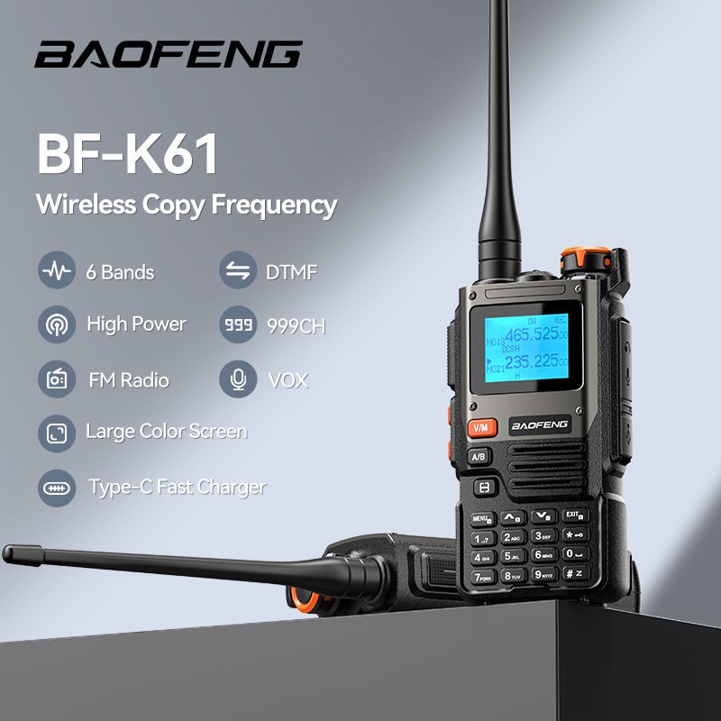 Walkie Talkie Manufacturer - Baofeng UV-K61 GMRS OEM Two-Way