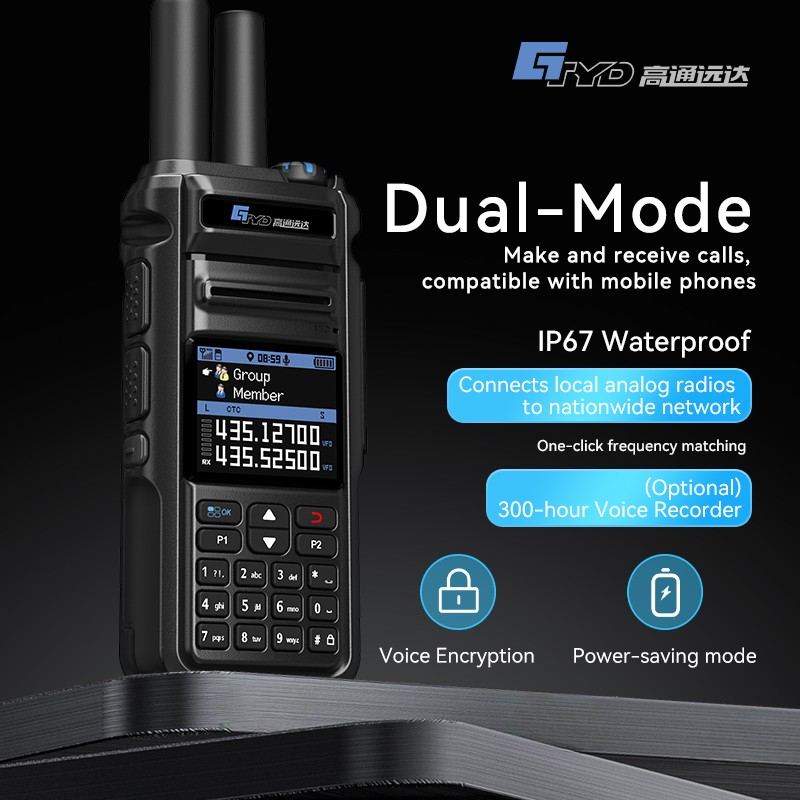 Walkie Talkie Manufacturer - Dual Mode Analog POC OEM Radio