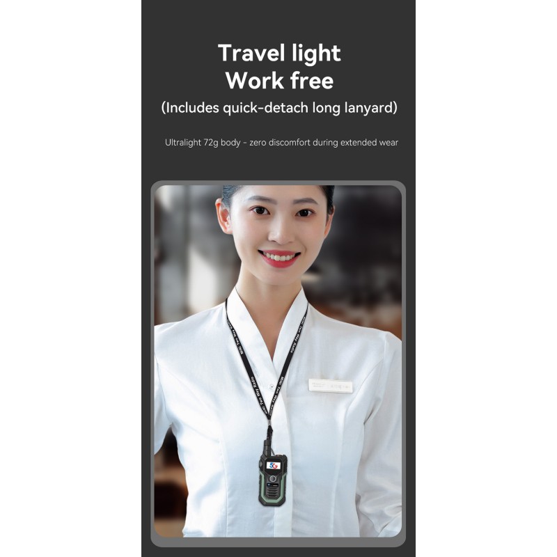 Walkie Talkie Factory - 4G LTE PTT OEM Mini Two-Way Radio