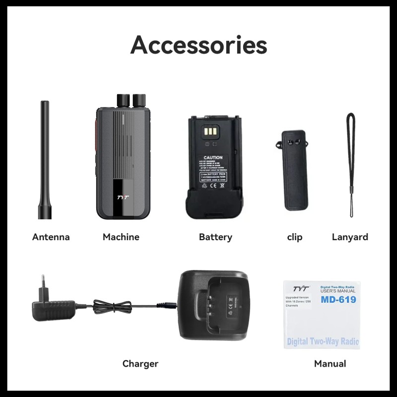 DMR Radio Factory - Bulk IP67 Waterproof 10W