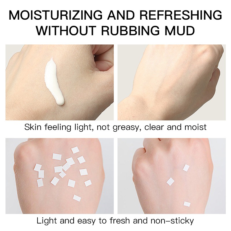 OEM Natural Face Skin Waterproof Anti-Sunblock Screen Cream 100% Vegan Barrier Protect Gel Sunscreen for Oily Skin SPF 50