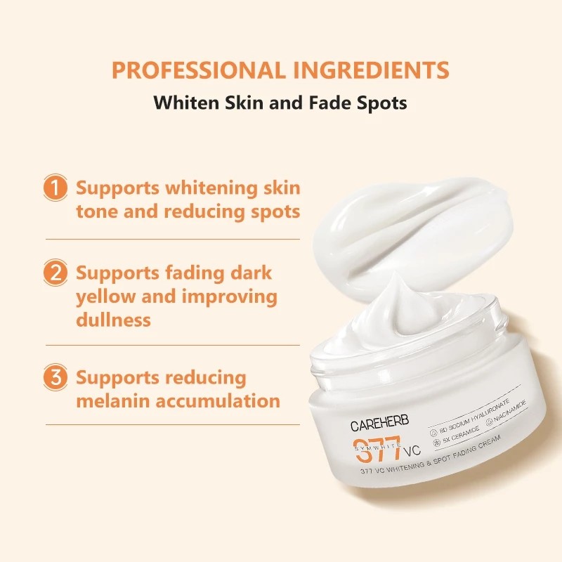 Symwhite 377 Day Night Face Cream Skin Care Set Niacinamide Brightening Moisturizer Ceramide Whitening Glowing Gel for Dark Spot