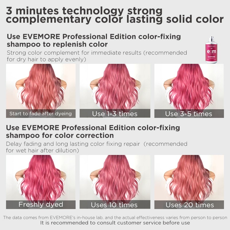 EU Authoritative Certification Two-in-One Argan Oil Shampoo and Conditioner Lasting Color Fixing Protection Washing