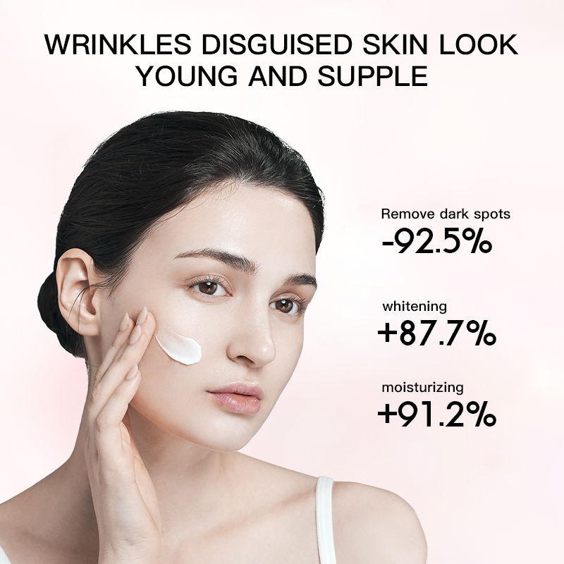 Bulk Vegan Firming Whitening Facial Cream for Dark Skin Niacinamide Anti-Aging Face Cream Camellia Main Ingredient Skin Care Set