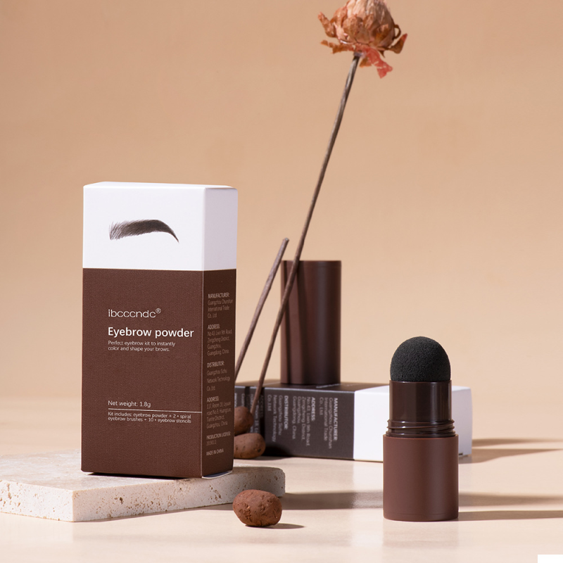 Ibcccndc Seal Eye Makeup Set Lazy Thrush Eyebrow Powder Stick & Chemical Hairline Shaping Eyebrow Enhancer