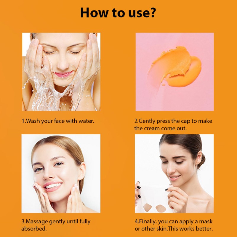 Organic Day Night Face Cream Deep Hydrating Moisturizing with Kojic Acid Glutathione Targets Dark Spots Acne Skin Care Set