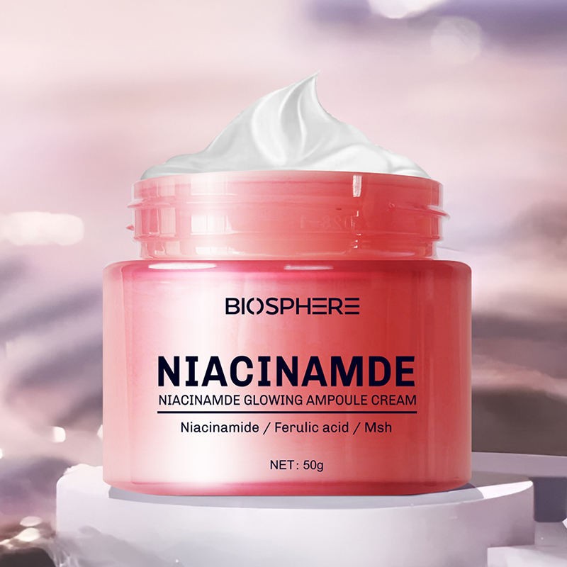 Bulk Vegan Firming Whitening Facial Cream for Dark Skin Niacinamide Anti-Aging Face Cream Camellia Main Ingredient Skin Care Set