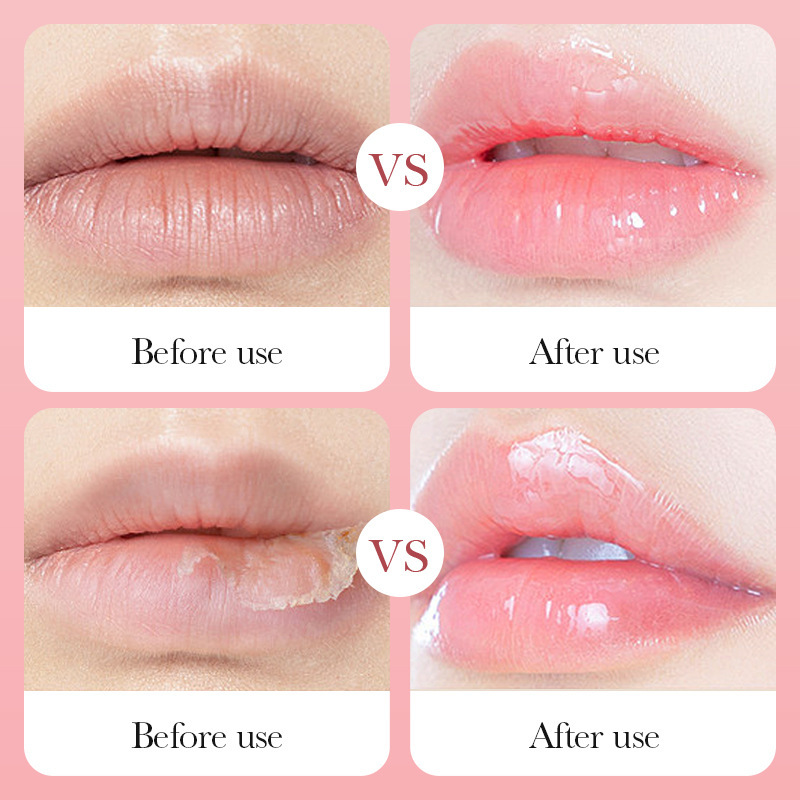 Autumn Winter Sadoer Cherry Pink Lip Mask Series Nourishing Aloe Vera Lip Care Sheet Fruit Lip Mask Wholesale