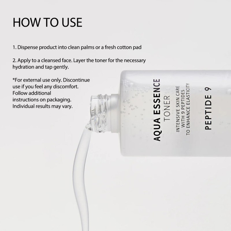 Organic Premium Skin Care Set for Adults Anti-Wrinkles & Glowing Moisturizer Peptide 9 Face Use