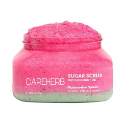 OEM Organic Watermelon Sugar Body Scrub Lasting Skin Hydration Exfoliating Bump Eraser for Dry Skin Featuring Shea Butter