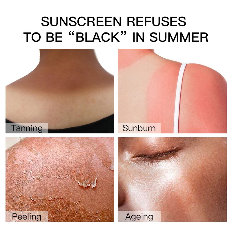 OEM Natural Face Skin Waterproof Anti-Sunblock Screen Cream 100% Vegan Barrier Protect Gel Sunscreen for Oily Skin SPF 50