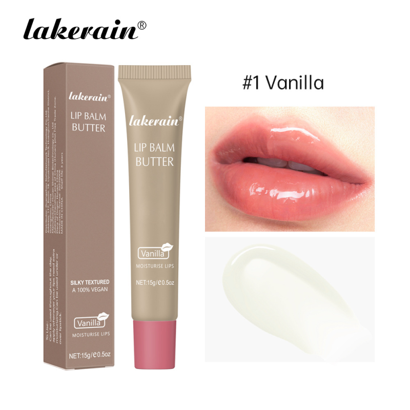 High Quality 15g Mineral Cream Lip Balm Fruit Flavored Butter Cross-Border Trade Durable Cute Moisturizing Hydrating Tint