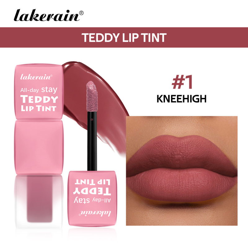 Long-Lasting Waterproof Teddy Lip Gloss Cream Matte Not Easy to Remove Chemical Ingredient Makeup