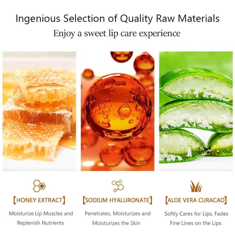 Wholesale 20pcs Hydrating Care Gold Collagen Lip Mask Organic Aloe Vera Sheet Treatment for Lip Plumping Natural Hydration