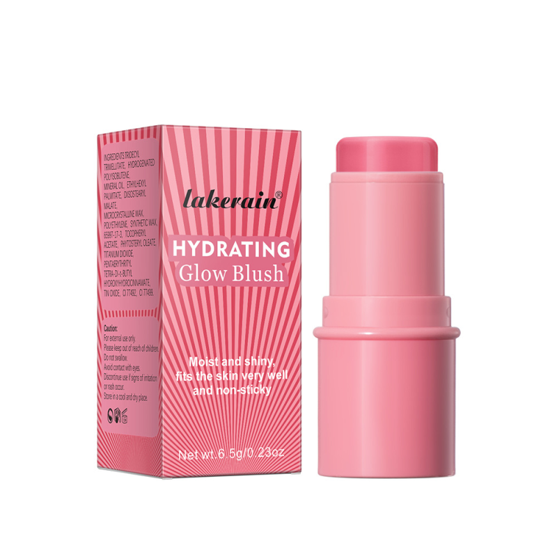 Lakerain Vitality Girl Pink Water-Glow Blush for Face Moisturizing Mineral Cream ODM Export Wholesale
