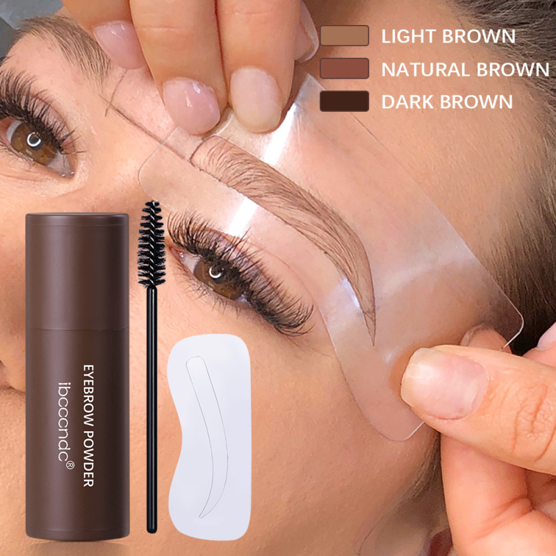 Ibcccndc Seal Eye Makeup Set Lazy Thrush Eyebrow Powder Stick & Chemical Hairline Shaping Eyebrow Enhancer