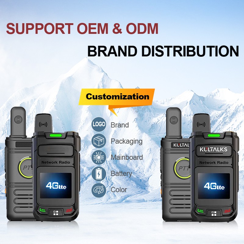 Handheld Walkie Talkie Manufacturer - OEM 4G 50km Range