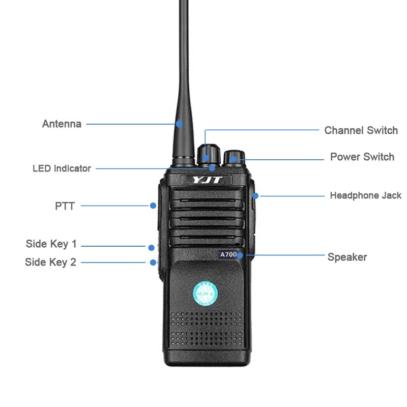 UHF Walkie Talkie Manufacturer - OEM 5km Range Portable