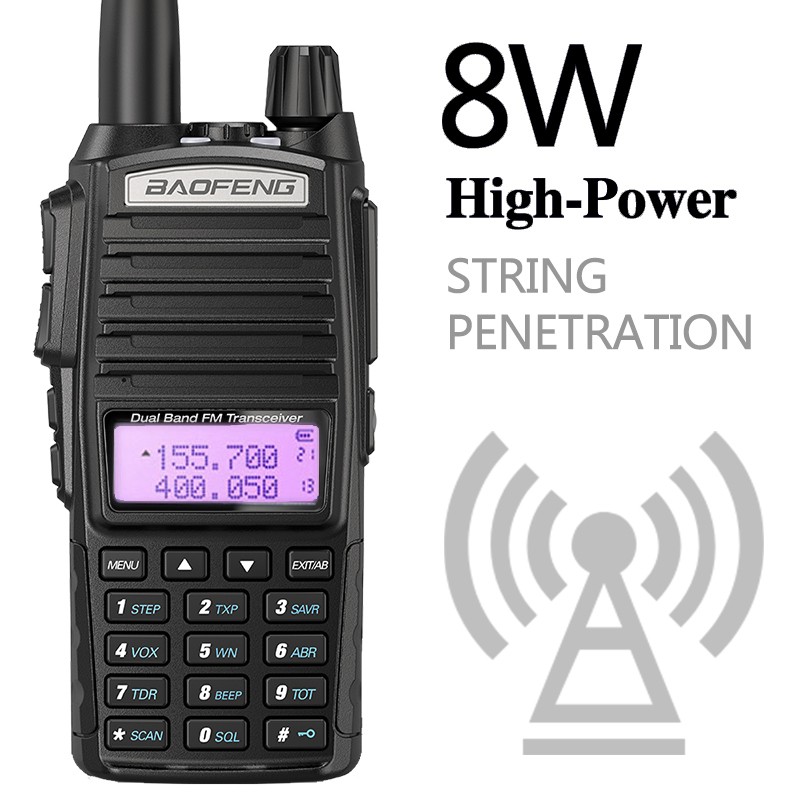 Two Way Radio Supplier - Custom 8W UHF VHF Dual Band