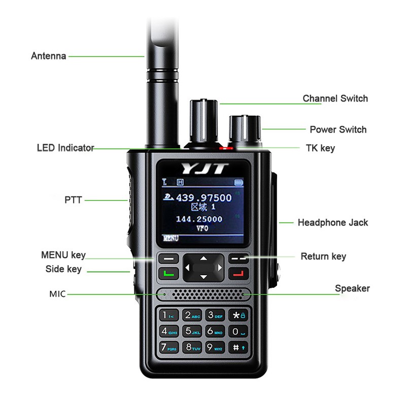 Waterproof Radio Supplier - Custom IP67 5W Handheld