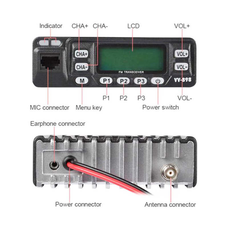 Car Radio Supplier - Custom VHF UHF Long Range