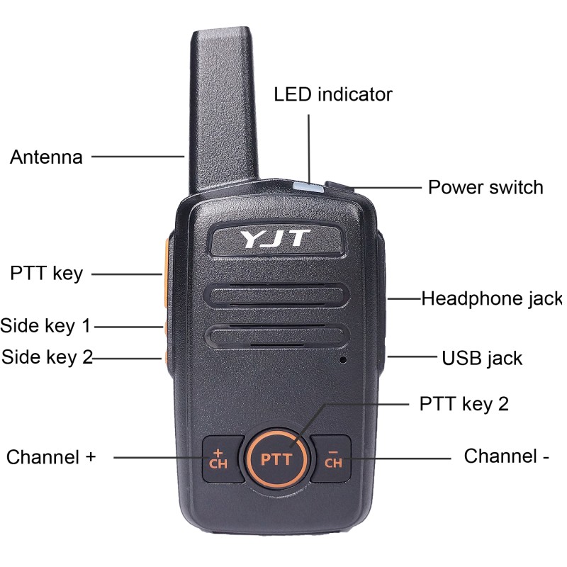 Walkie Talkie Set Manufacturer - OEM CE Certificate 2pcs