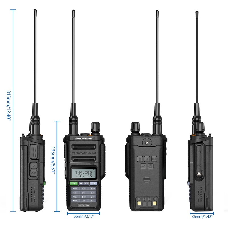 Dual Band Radio Factory - Bulk Waterproof IP67 Ham