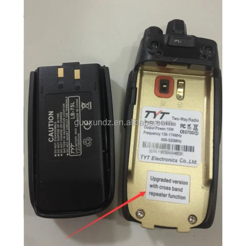 Walkie Talkie Factory - 10W Dual Band 3600mAh OEM Two-Way