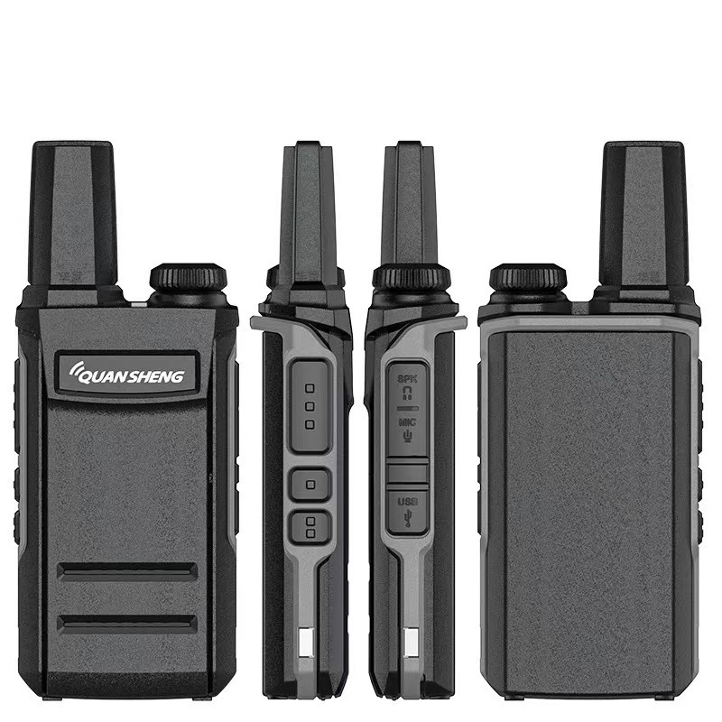 Walkie Talkie Manufacturer - Professional Black OEM Handheld