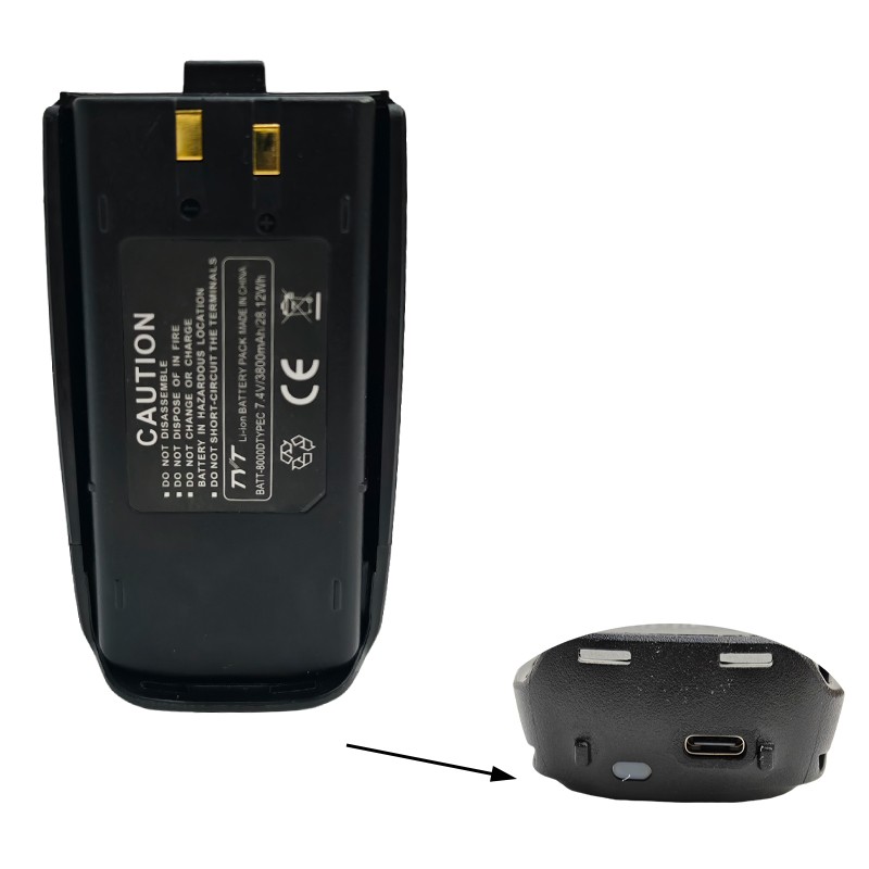 Walkie Talkie Manufacturer - Type-C Battery 10W OEM Two-Way