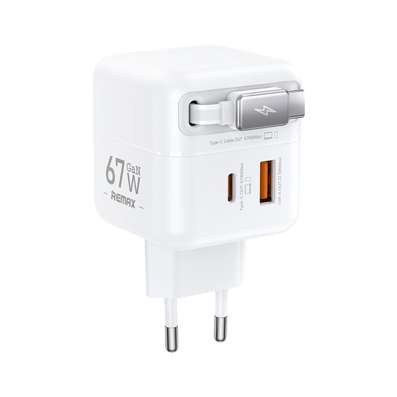 Charger Factory - 67W GaN Telescopic OEM 3-Port