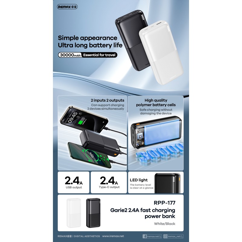 Power Bank Manufacturer - 30000mAh High Capacity OEM