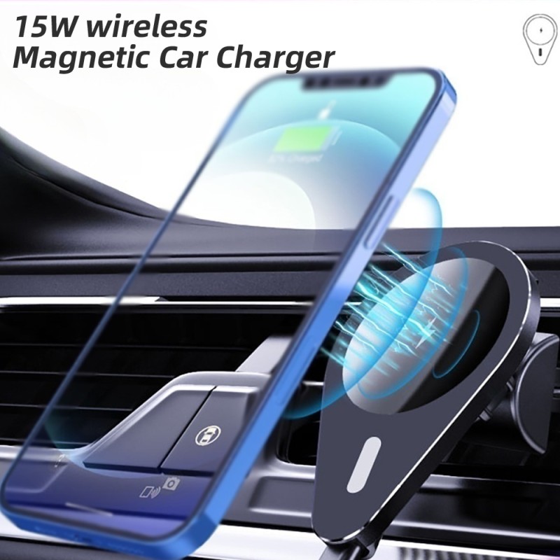 Car Charger Manufacturer - OEM 360 Degree Rotation 15W Wireless