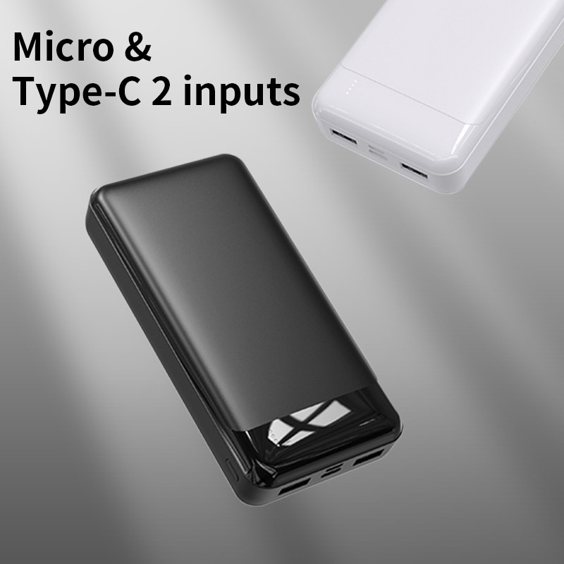 Power Bank Factory - Bulk 20000mAh Li-Polymer Dual USB Output