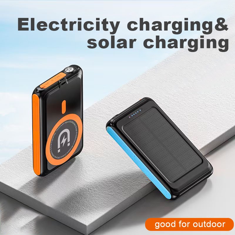 Power Bank Factory - Bulk 5000mAh Waterproof Solar Magnetic
