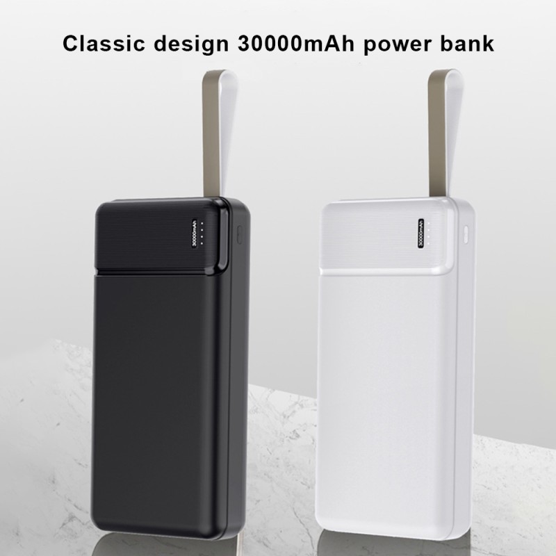 Power Bank Supplier - Custom 30000mAh Li-Polymer Slim Portable