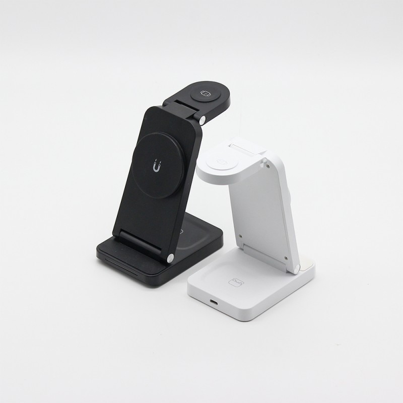 Wireless Charger Factory - Bulk 15W Portable Folding 3-in-1