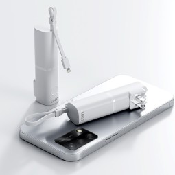 Power Bank Manufacturer - OEM 5000mAh 2-in-1 Wall Plug Charger