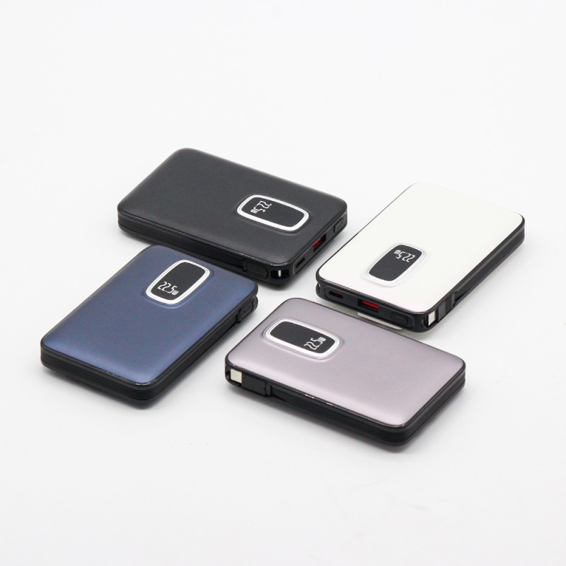 Power Bank Factory - Bulk 10000mAh PD22.5W Detachable Cable